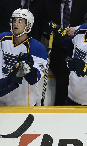 Berglund shows he's more than OK as Blues sweep season series with Nashville